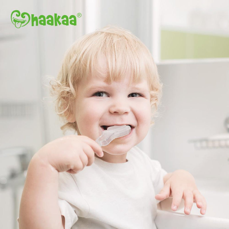 Haakaa Contured Silicone Toothbrush