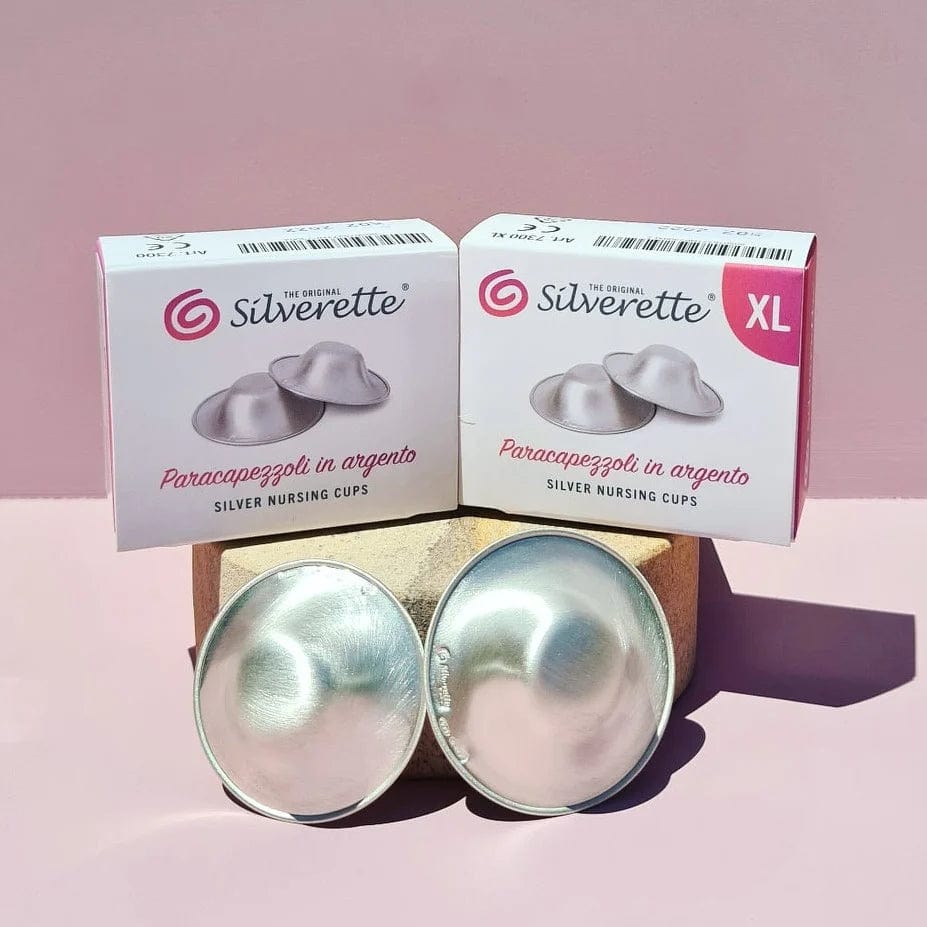 Silverette - Silver Nursing Cups W/ O-Feel - Regular