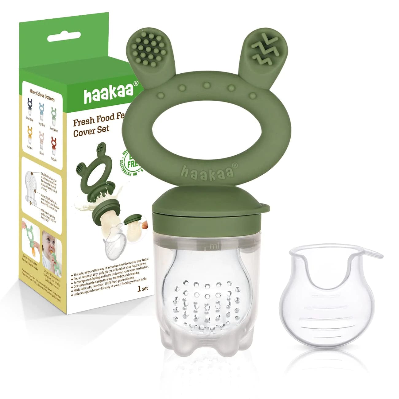 Haakaa fresh food feeder 2025 and teether