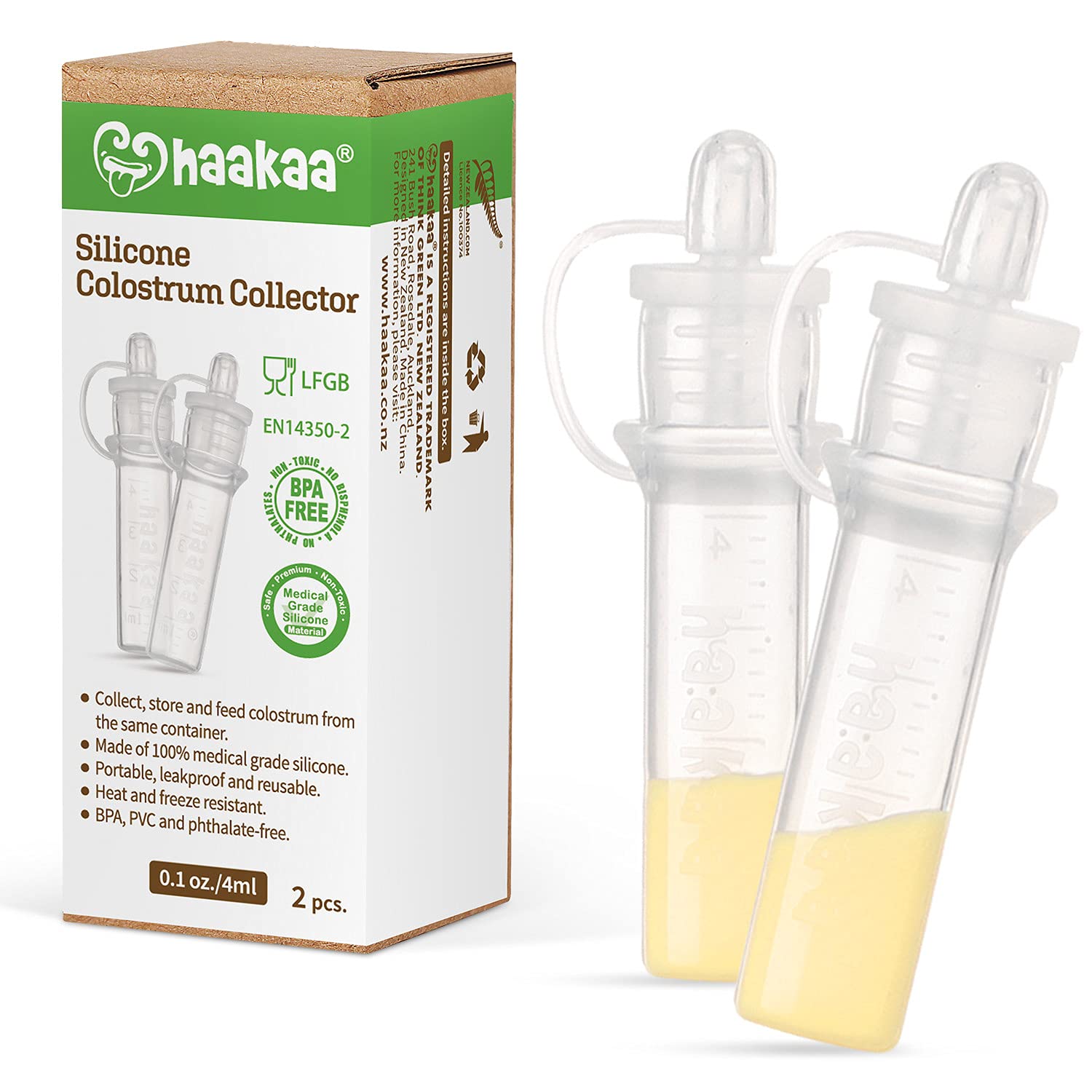 haakaa Colostrum Collector Syringes Set Colostrum Syringes with