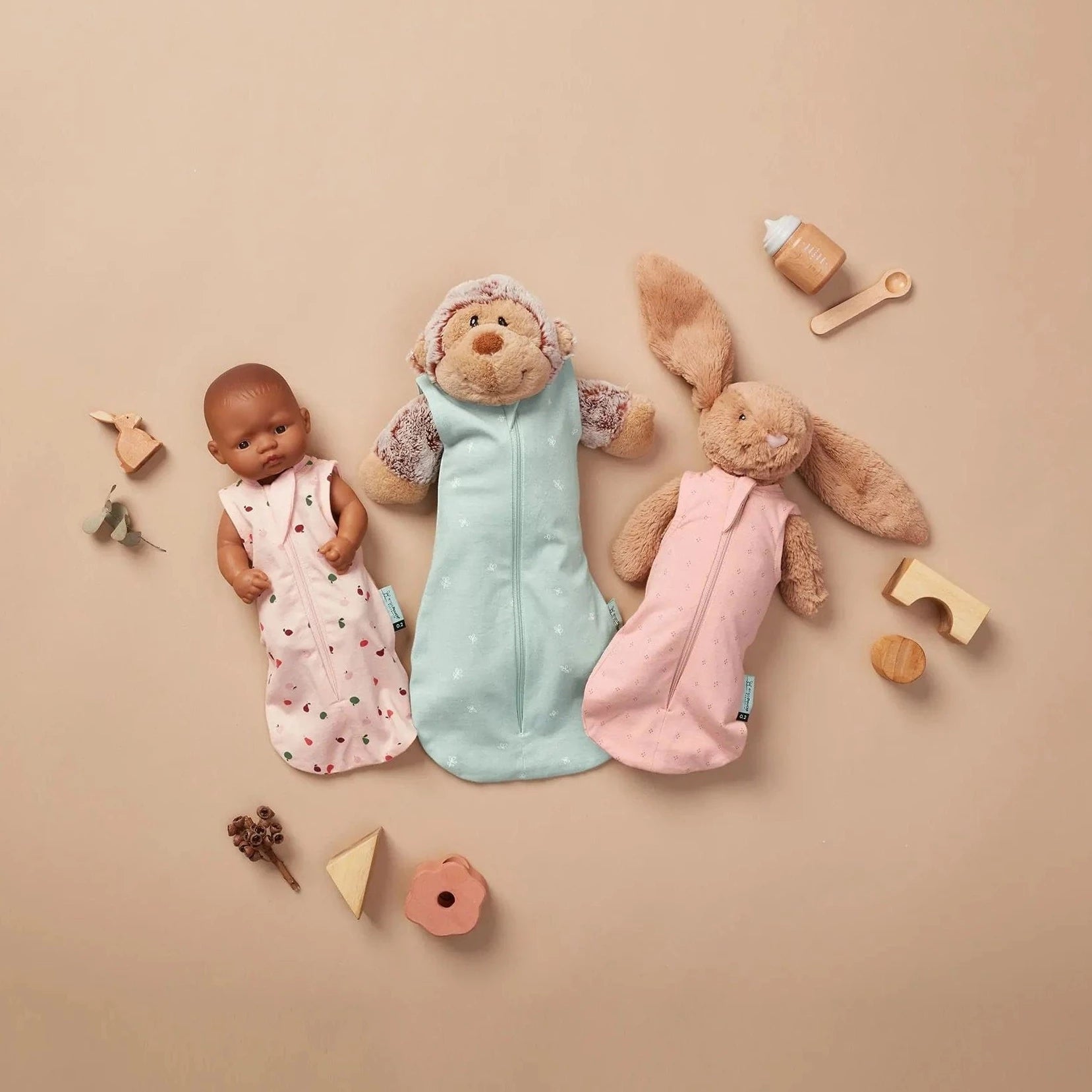 ergoPouch Doll Sleeping Bag Sleep Tight Babies
